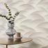 Tapete Guido Maria Kretschmer Wellen Taupe zimmer 2