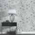 Wallpaper Guido Maria Kretschmer flowers silver metallic 2