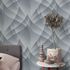 Wallpaper Guido Maria Kretschmer Abstract Silver Metallic 1