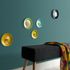 Wallpaper Guido Maria Kretschmer plain turquoise glitter 2