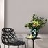 Wallpaper Guido Maria Kretschmer lines plain taupe glitter 1