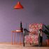 Wallpaper Guido Maria Kretschmer Lines Uni Purple Glitter 1