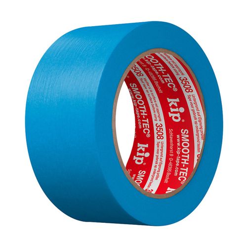 KIP 3508 SMOOTH-TEC blue smooth crepe tape 48mm x 50m