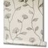Non-woven wallpaper GZSZ flowers beige gold metallic 34804 3