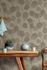 Vliestapete GZSZ Blattmuster Beige Braun 34809 Rolle Raum 1