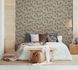 Vliestapete GZSZ Blattmuster Beige Braun 34809 Rolle Zimmer 5