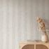 Vliestapete GZSZ Muster Streifen Weiß Beige Glanz 34818 Raum 1