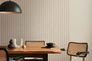 Non-woven wallpaper 39109-6 Beige cream wood panels 6
