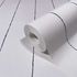 Non-woven wallpaper stripes thin black cream 34401 2