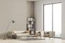 Non-woven wallpaper stripes thin beige grey 34406 1