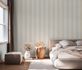 Non-woven wallpaper stripes plaster white apricot 34407 1