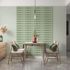 Non-woven wallpaper textile look plain green glitter 34419 4