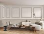 Border 3D effect stucco strips beige grey 34459 1
