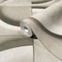 Vliestapete Stuckelement rund 3D-Effekt Grau Beige 34466 2