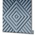 Non-woven wallpaper 3D effect diamond blue grey 34482 4