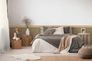 Wallpanel non-woven wood panels beige black 39744-1 3