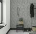 Non-woven wallpaper 3D look geometric grey beige 81620 3