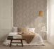 Non-woven wallpaper 3D look geometric grey brown 81621 1