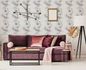Non-woven wallpaper flowers white purple blue 81625 1