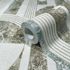 Non-woven wallpaper graphic cream beige blue 81629 2