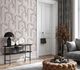 Non-woven wallpaper graphic cream beige brown 81631 1