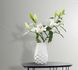 Non-woven wallpaper lines cream pearl metallic 82196 3