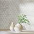 Non-woven wallpaper mosaic cream bronze metallic 82424 1