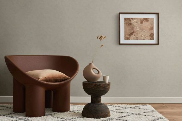 Vliestapete Beton Optik Industrial Beige 82429 Zimmer