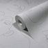 Non-Woven Wallpaper Faces Grey Silver Metallic 82436 2