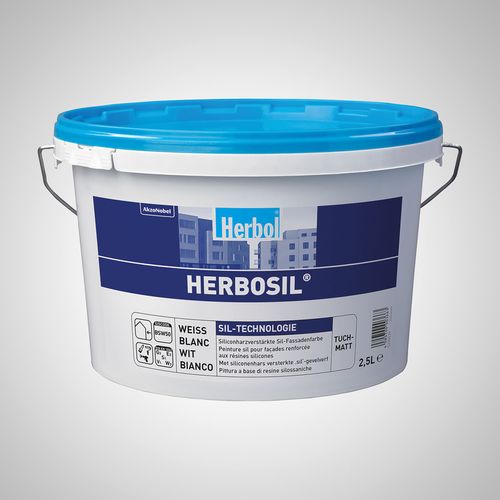 Herbosil facade paint silicone resin Herbol white 2.5L
