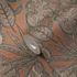 Non-woven wallpaper leaf pattern orange brown 39346-2 5