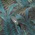 Vliestapete Blätter Farne Tropen Schwarz Grün 39347-3 Detail 5