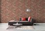 Non-woven wallpaper jungle red orange green 39348-2 8