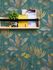 Non-woven wallpaper Floral jungle Petrol yellow 39348-3 6