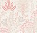 Vliestapete Blumen Blätter Floral Weiß Rosa 39349-2 2