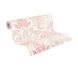 Vliestapete Blumen Blätter Floral Weiß Rosa 39349-2 Rolle 4