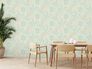 Vliestapete Blumen Blätter Floral Grün Rosa 39349-3 Esszimmer 6