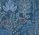 Vliestapete Blumen Blätter Floral Blau Grau 39349-4 2