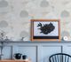 Non-woven wallpaper tropics trees grey white 39350-1 7