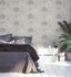 Non-woven wallpaper tropics trees grey white 39350-1 8