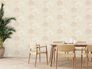 Non-woven wallpaper tropics trees beige cream 39350-2 6