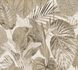Non-woven wallpaper leaves beige cream gold 39355-1 2