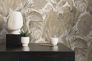 Non-woven wallpaper leaves beige cream gold 39355-1 6