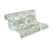 Non-woven wallpaper leaves white green gold 39355-4 4