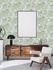 Non-woven wallpaper leaves white green gold 39355-4 7