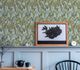 Non-woven wallpaper leaf pattern blue green 39413-3 1