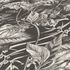 Vliestapete Tropen Blätter Blumen Schwarz Weiß 39425-2 Detail 3