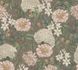 Non-woven wallpaper vintage flowers purple green 39426-3 2