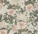 Vliestapete Vintage Floral Blumen Grau Grün 39426-4 2
