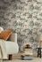 Vliestapete Vintage Floral Blumen Grau Grün 39426-4 Wohnzimmer 7